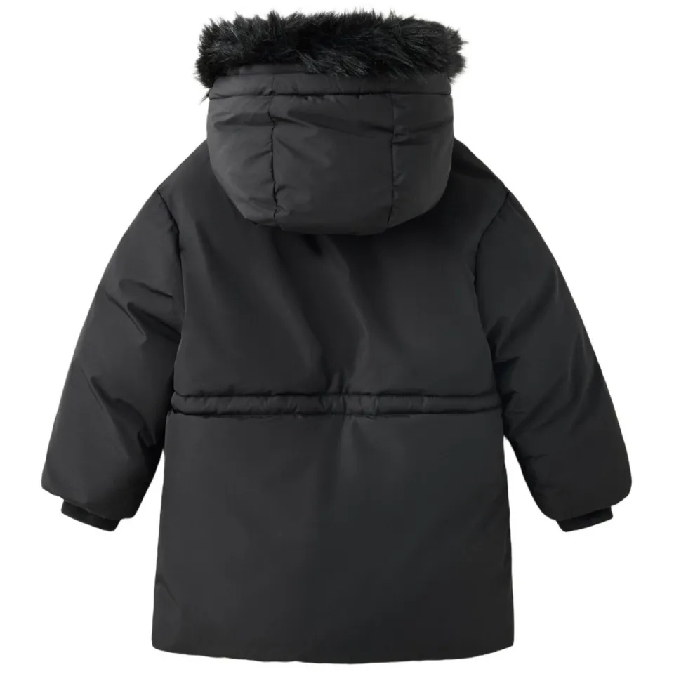 Mango Kids winterparka zwart, foto 2