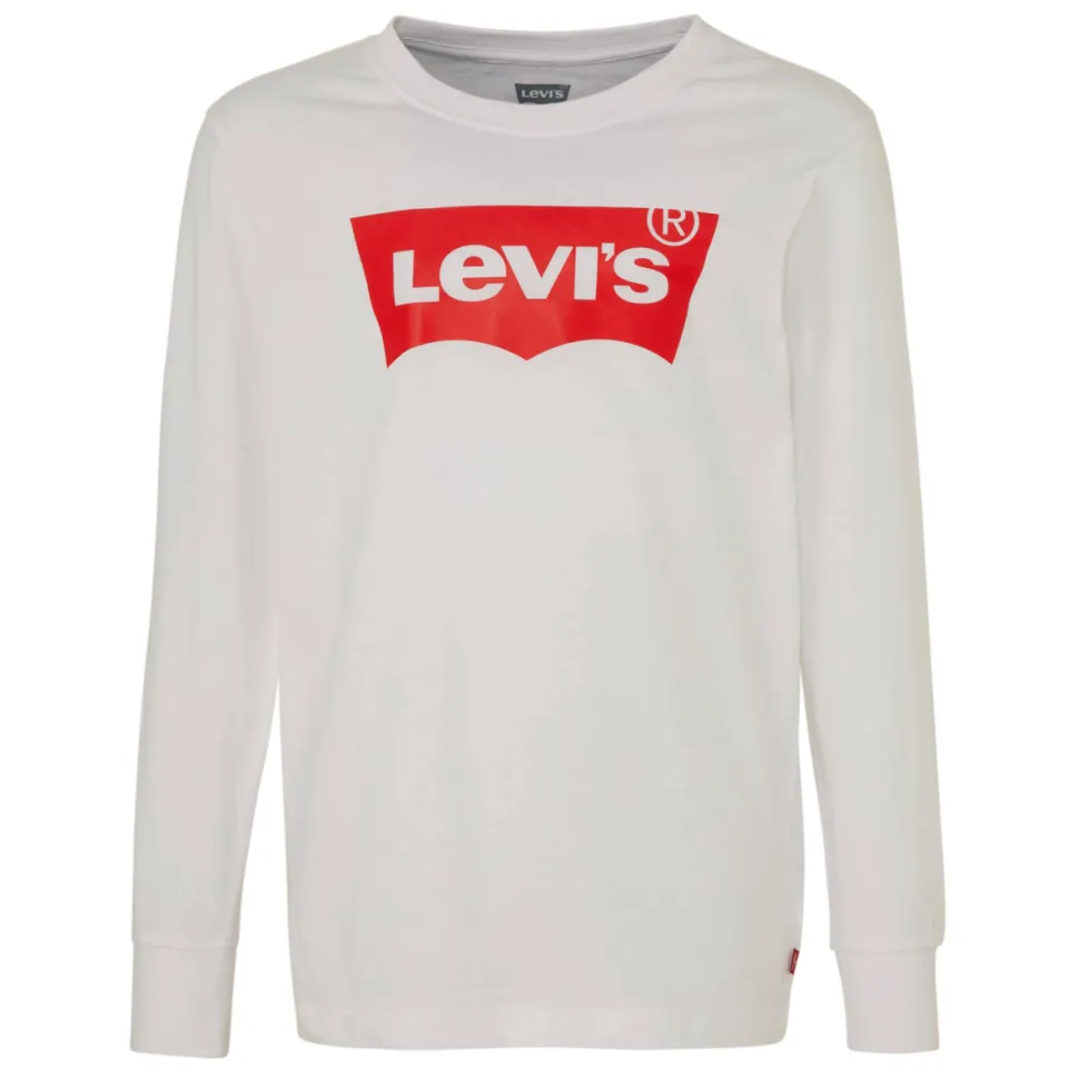 Levi's Kids Batwing longsleeve wit, foto 2
