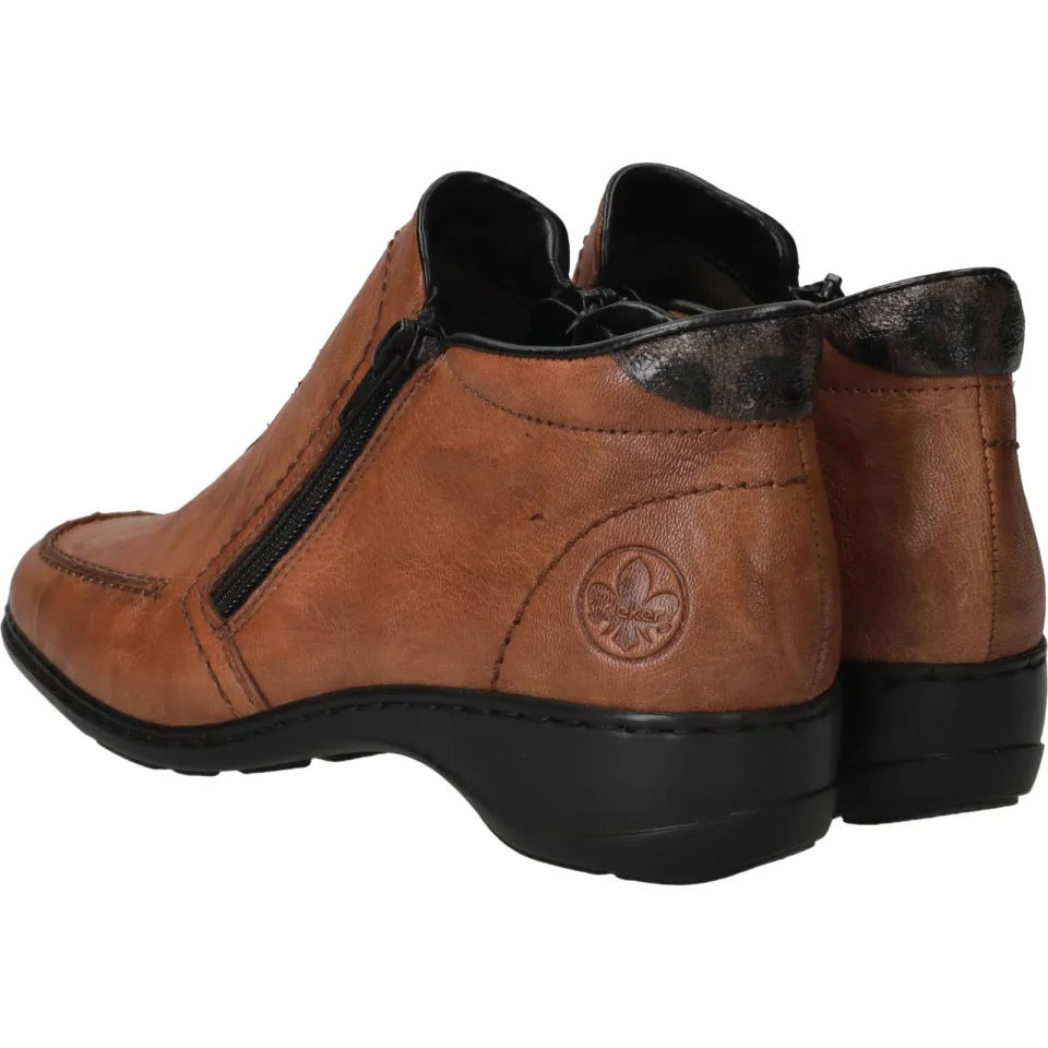 Rieker 295975 enkellaarsjes bruin, foto 4