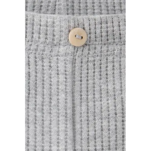 Mango Kids gebreide babybroek lichtgrijs, foto 6