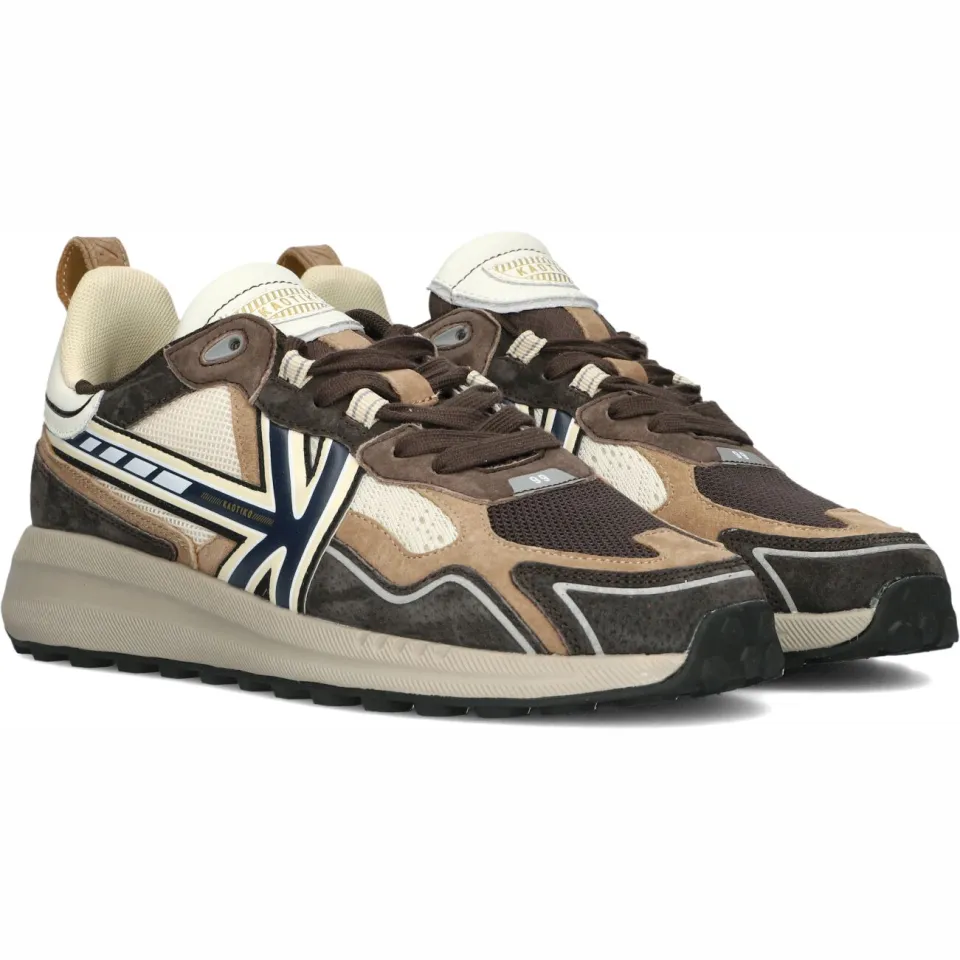 Kaotiko Vancouver Tech lage sneakers bruin, foto 4
