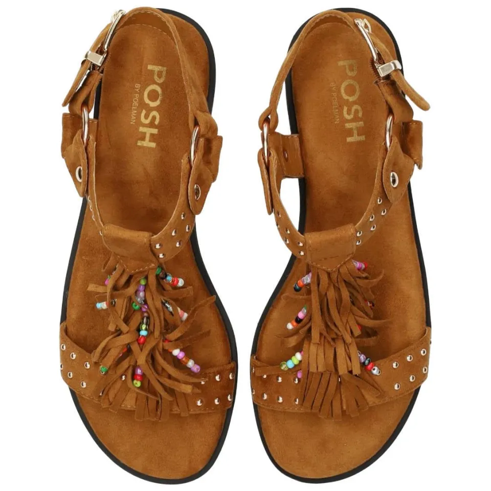 POSH by Poelman sandalen bruin, foto 4