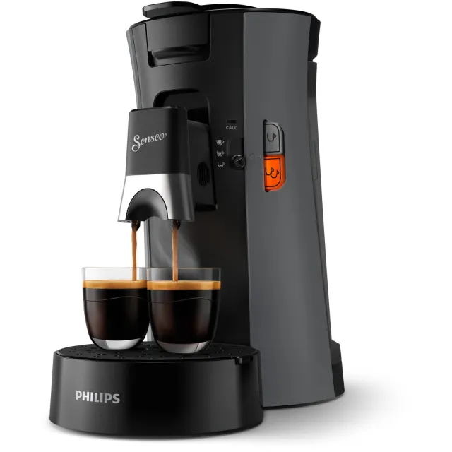 Philips Senseo Select CSA230/50 koffiepadmachine donkergrijs grijs-zwart