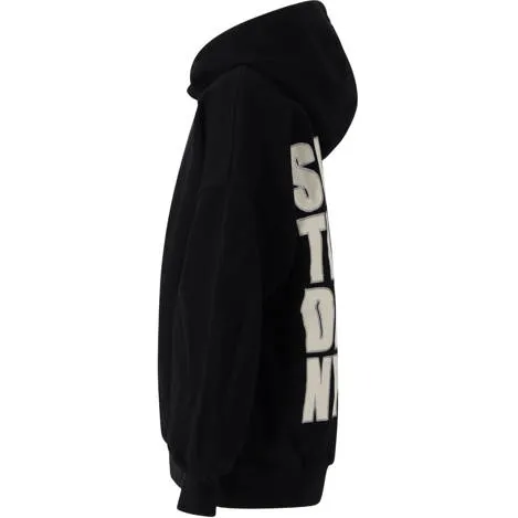 Retour Jeans boxy hoodie met backprint - zwart Sweater Backprint, foto 2