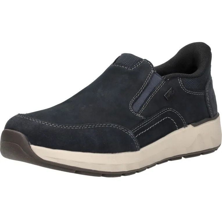 Rieker Sportief instappers donkerblauw blauw, foto 3