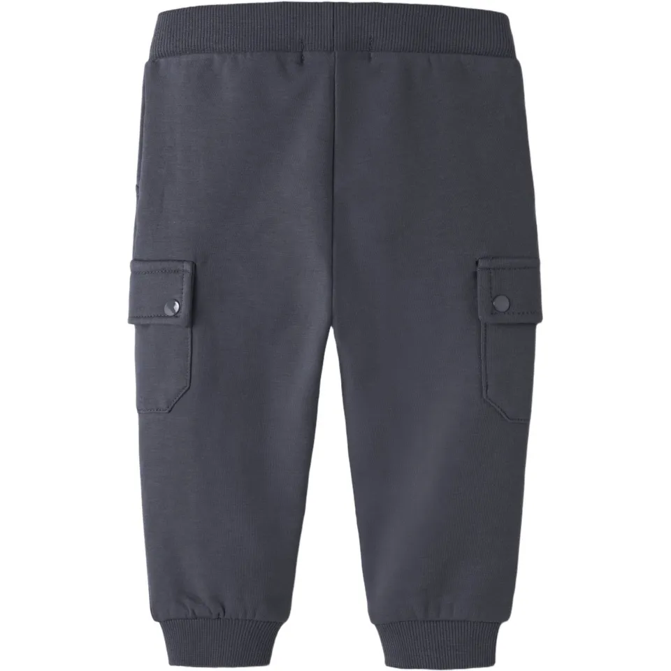 NAME IT BABY cargo joggingbroek blauw, foto 2