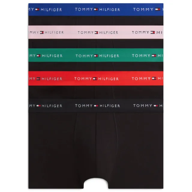 Tommy Hilfiger trunk boxershorts zwart (5-pack), foto 2