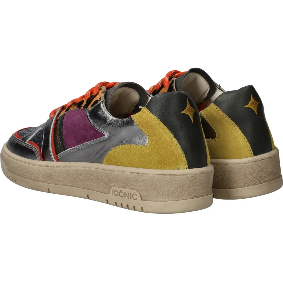 Iqonic lage sneaker zilver, foto 5