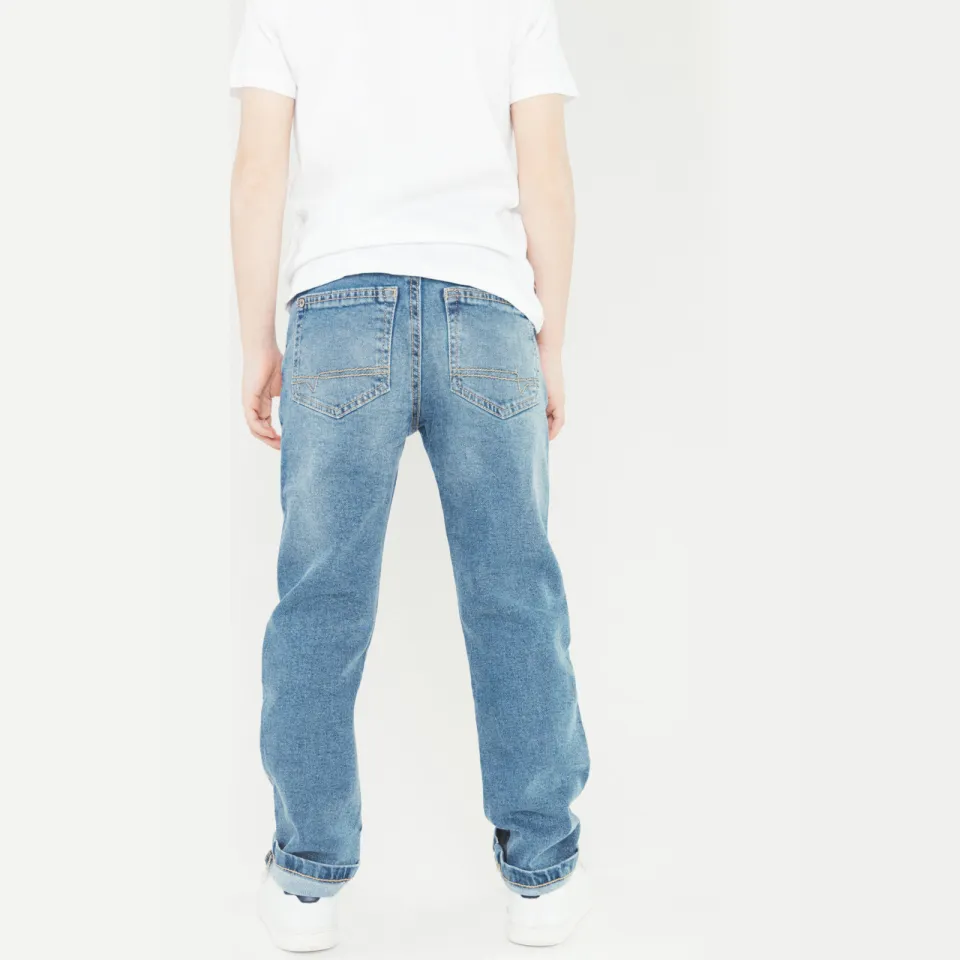 TYGO & vito regular waist regular fit jeans medium blue denim, foto 5