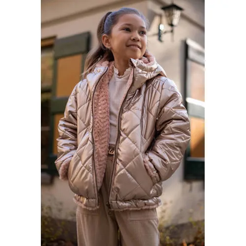 Like Flo Aimee keerbare winterjas roze, foto 6