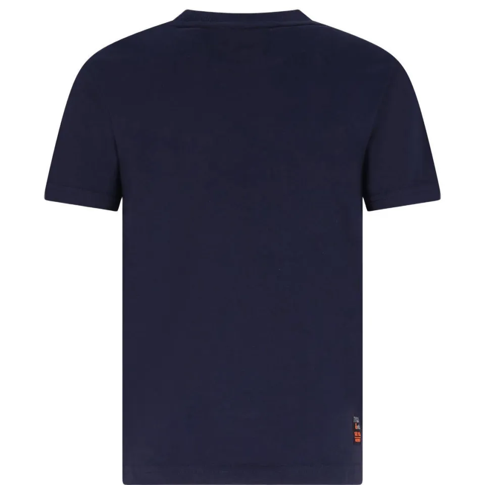 TYGO & vito jersey T-shirt donkerblauw, foto 3