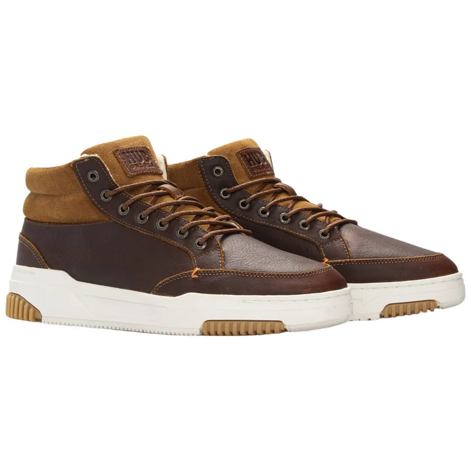 Hub Mark 2.1 hoge sneakers cognac, foto 3