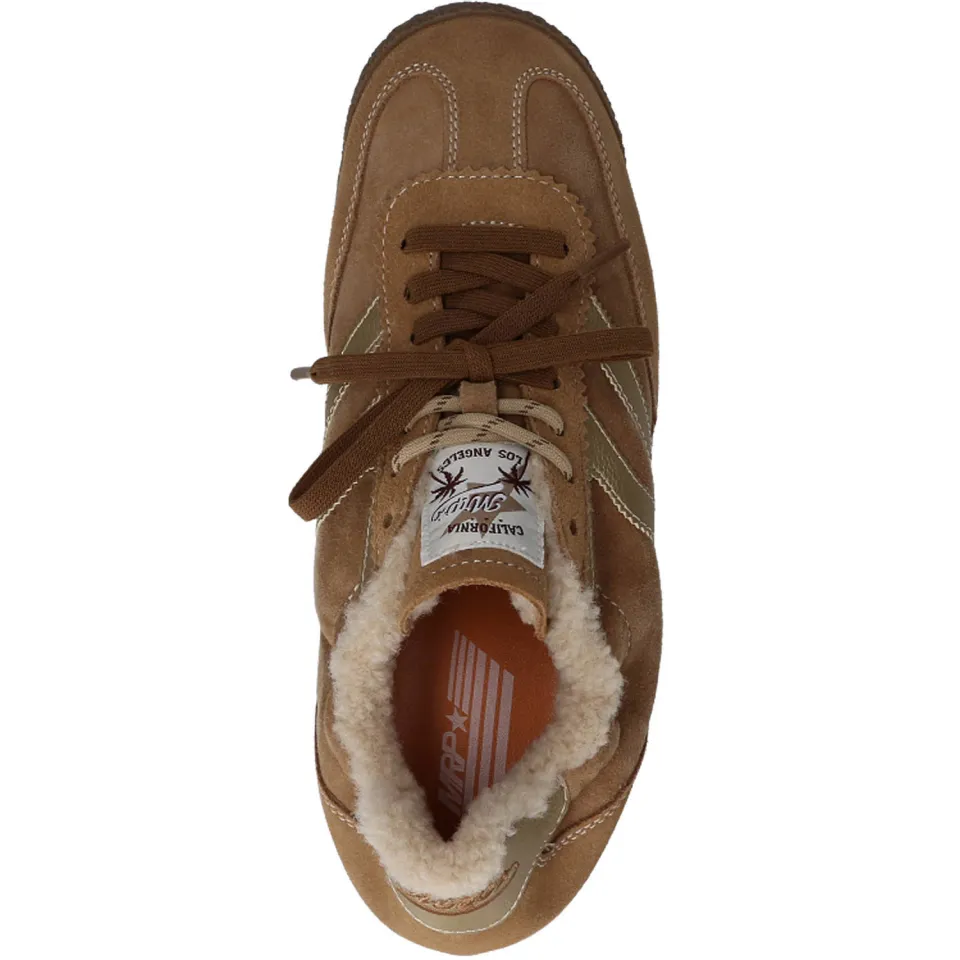 Mrp suède sneakers camel, foto 7