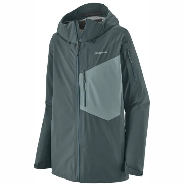 Patagonia Snowdrifter Jacket - Ski-jas, blauw/grijs, foto 2