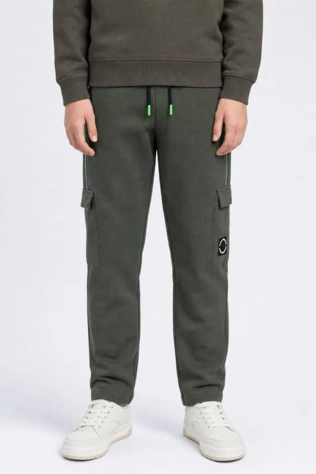 Petrol Industries cargo joggingbroek kaki, foto 3