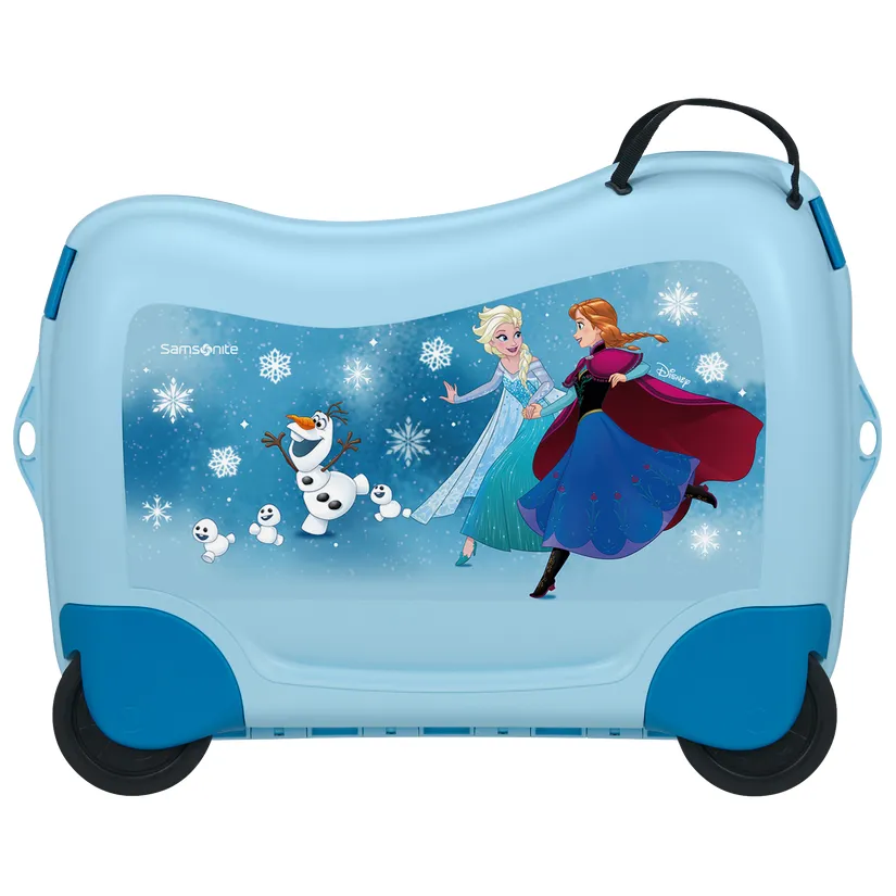Samsonite Dream2Go Ride-on kinderkoffer Frozen Magic lichtblauw, foto 2