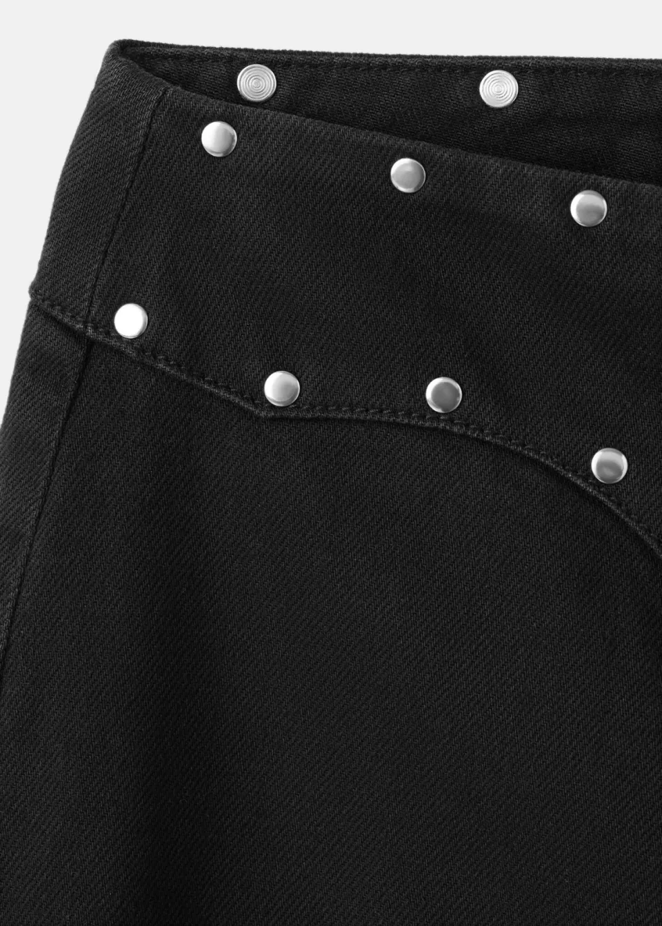 Mango TEEN wide leg jeans - zwart, foto 7