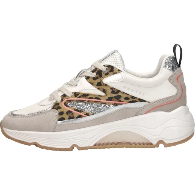 Cruyff Madina lage sneakers gebroken wit