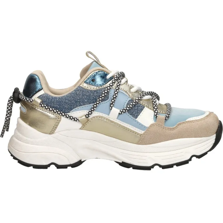 Sub55 lage sneakers lichtblauw Licht blauw
