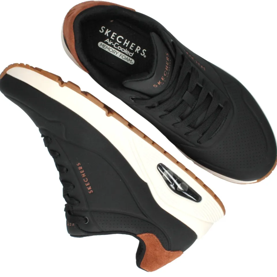 Skechers Uno Suited On Air sneakers zwart, foto 6