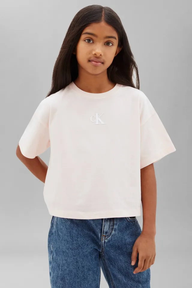 Calvin Klein T-shirt lichtroze