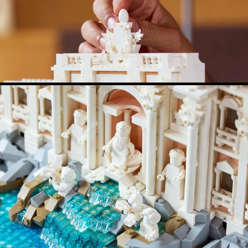 Lego Architecture Trevifontein model, Italiaanse bezienswaardigheid, souvenir uit Rome 21062, foto 6