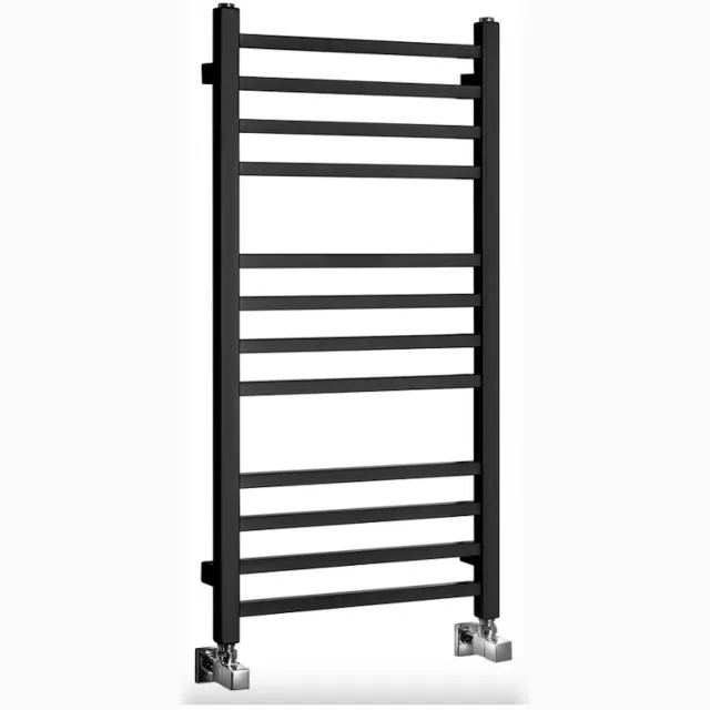 Designradiator Sapho Metro 45x89cm Mat Zwart