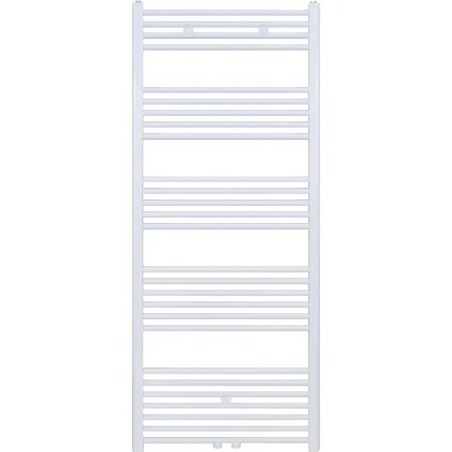 Boss & Wessing Designradiator BWS Nile Gobi 160x60cm 712W Wit (Midden/zij-aansluiting)