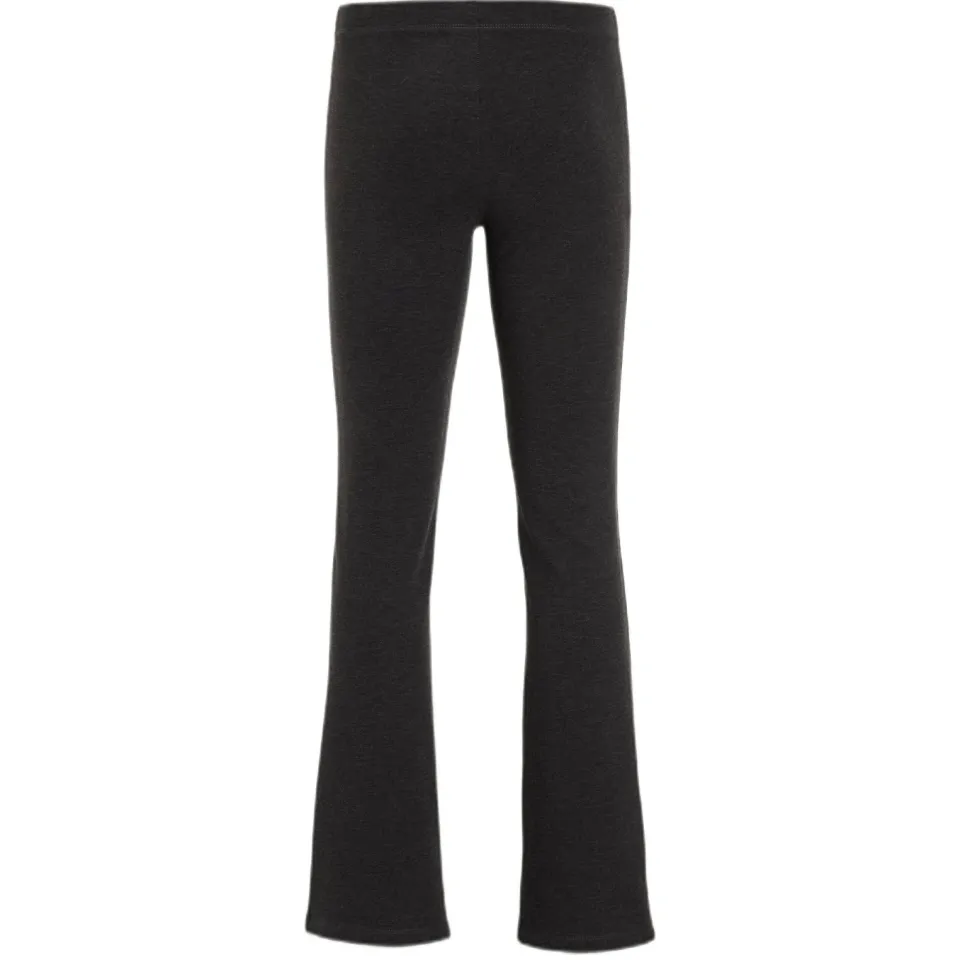 Anytime flared legging donkergrijs melange, foto 2