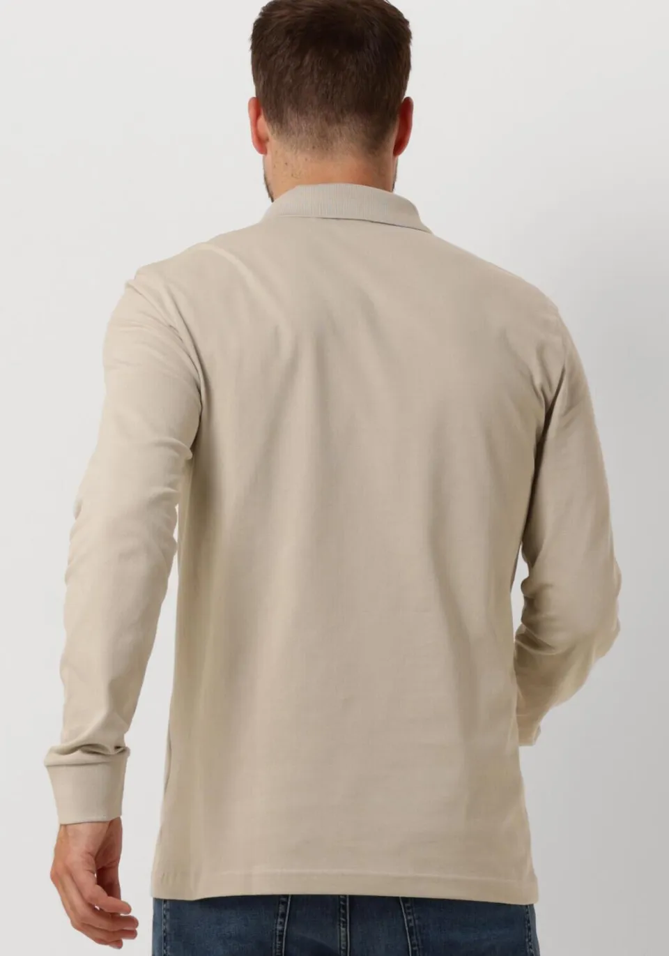 Boss Orange Heren Polo's & T-shirts Passerby - Beige, foto 3