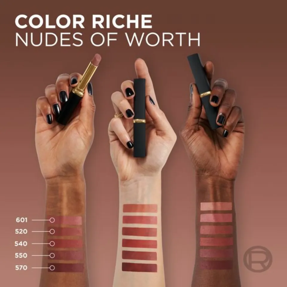 L'oréal Color Riche Intense Volume Matte lippenstift 601 Worth It roze, foto 3