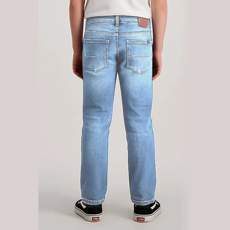 Cars waist regular fit jeans medium blue denim, foto 4