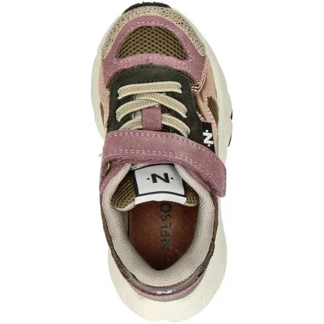 Nelson Kids chunky suède sneakers - paars, foto 4