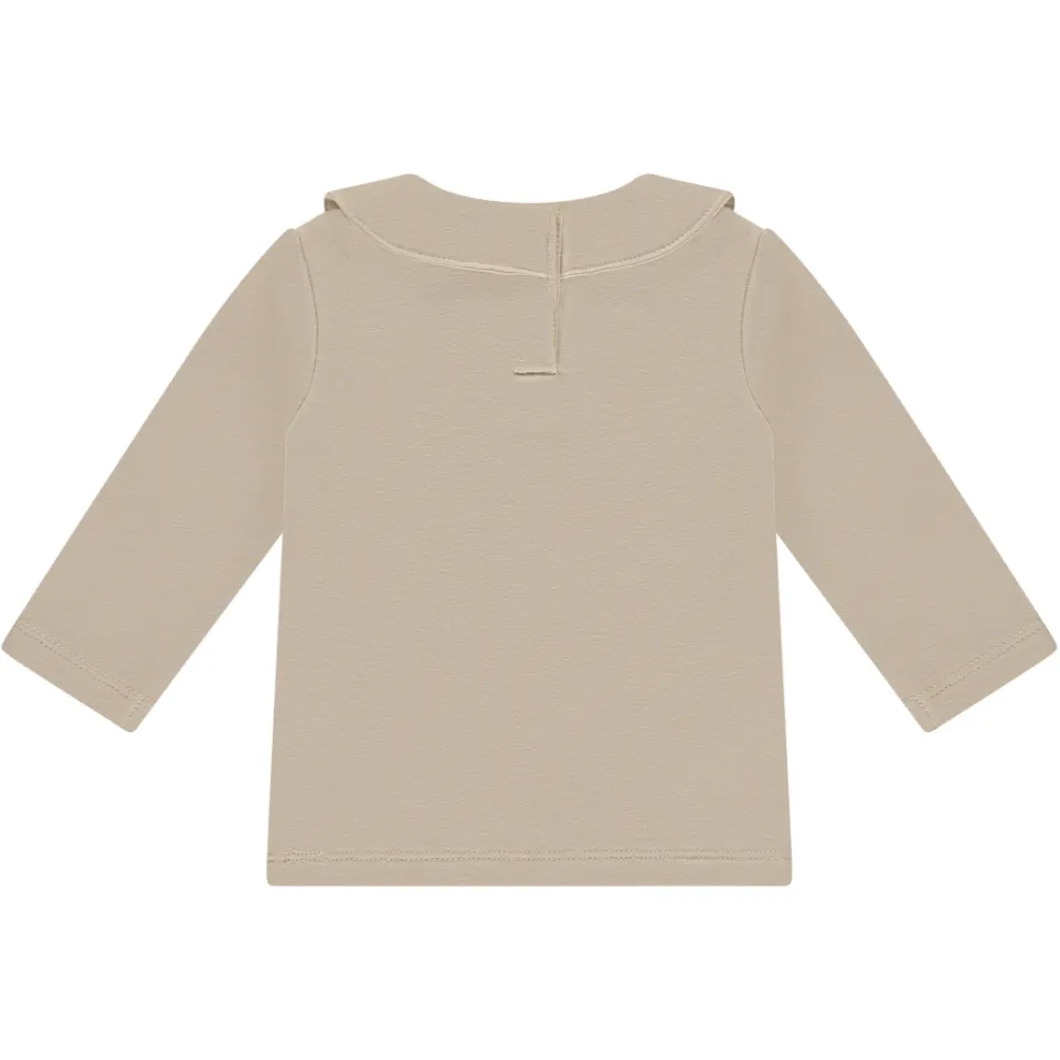 A Tiny Story longsleeve ecru met Peter Pan-kraag, foto 2