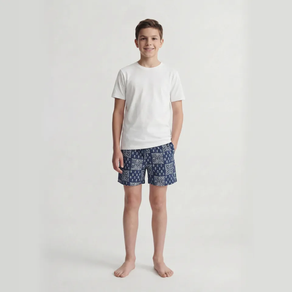 Jack & Jones JUNIOR zwemshort blauw, foto 4