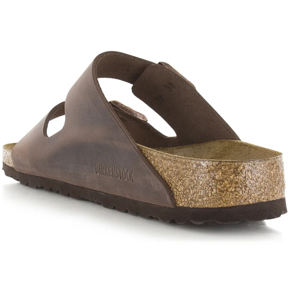 Birkenstock Arizona Habana Nubuck Unisex Bruin