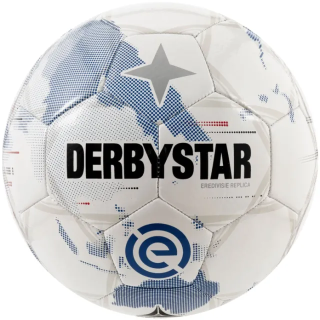 DerbyStar Voetbal Eredivisie Replica 25/26 1564 Wit Blauw