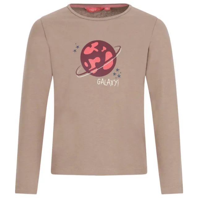 TYGO & vito longsleeve met print beige, foto 2