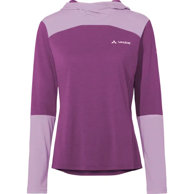 Vaude Tremalzo fietsshirt lange mouwen purper, foto 2