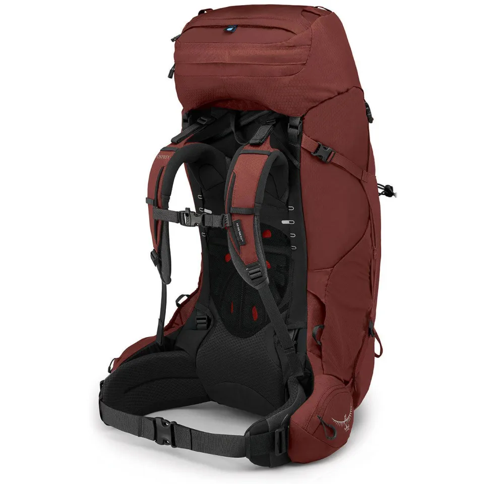 Osprey Aether 65 trekkingrugzak donkerrood, foto 3