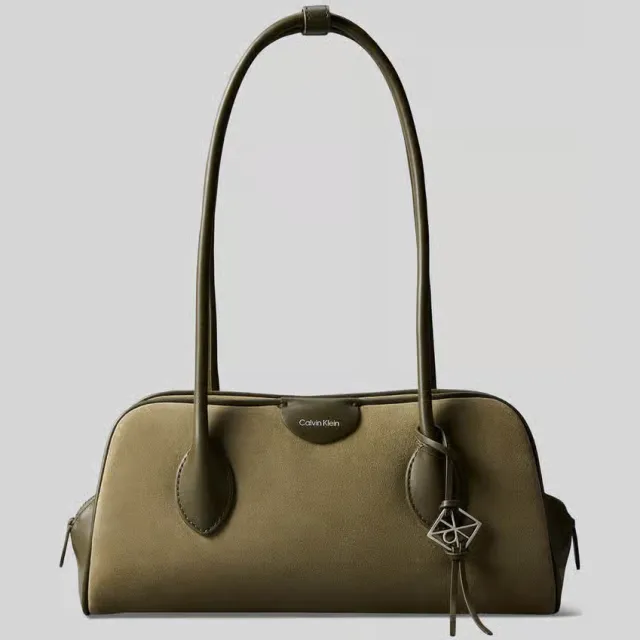 Calvin Klein Emblem Trio schoudertas olijfgroen