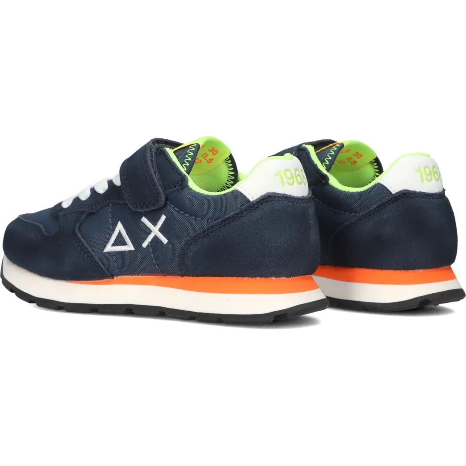 Sun68 Tom Fluo sneaker blauw, foto 4