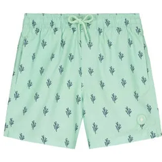 Shiwi The Sunshine Brand zwemshort Milo turquoise Blauw Jongens Polyester