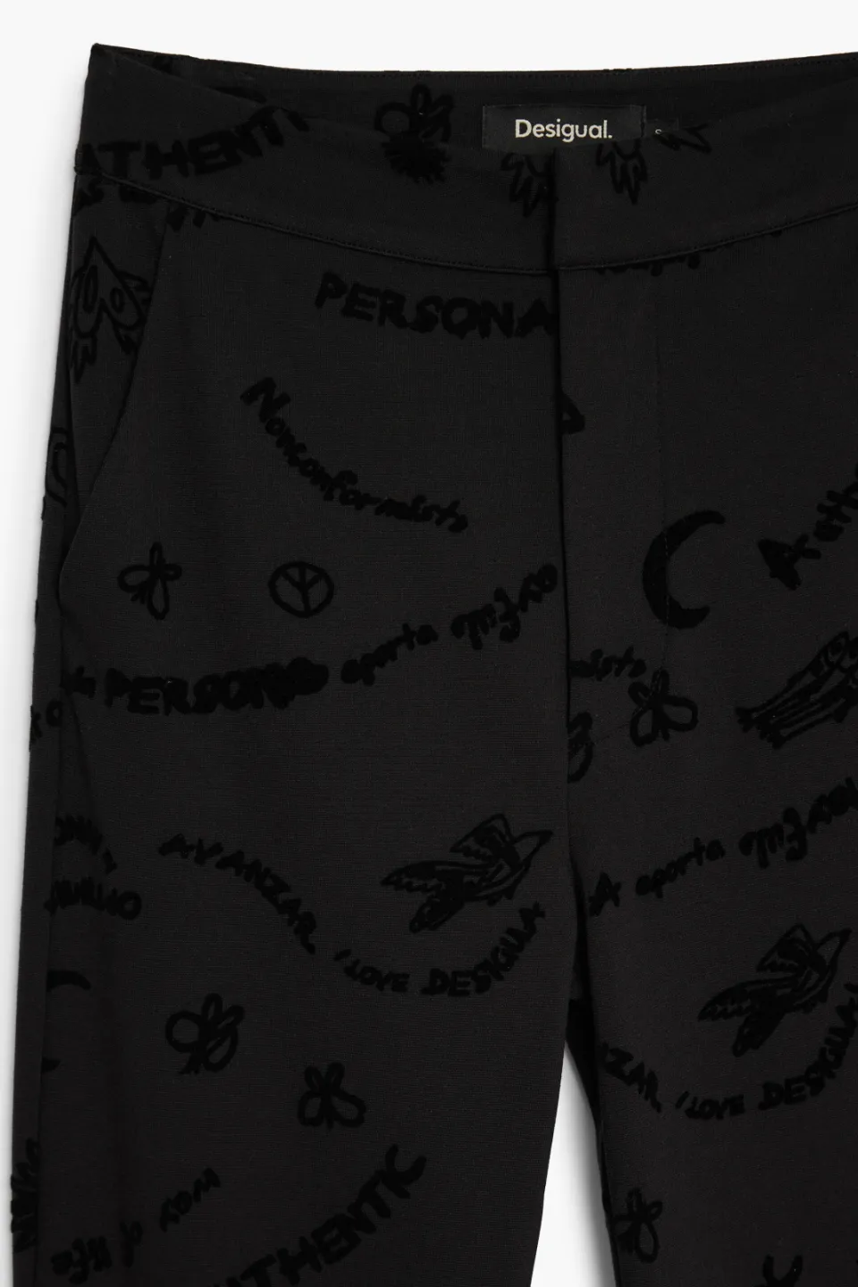 Desigual Michelle broek zwart, foto 8