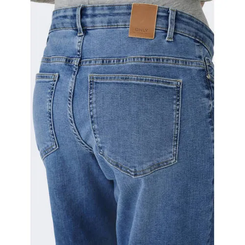 Only MATERNITY OLMMADISON wide leg zwangerschaps jeans - middelblauw medium blue denim, foto 6