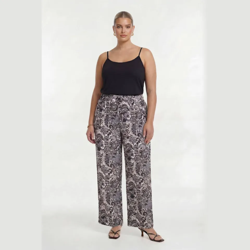 Yoek Aquabel broek grijs, foto 3