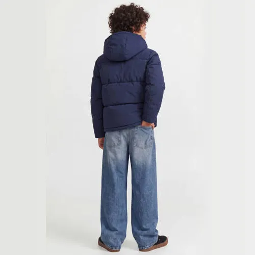 Jack & Jones Galaxy puffer winterjas blauw, foto 3