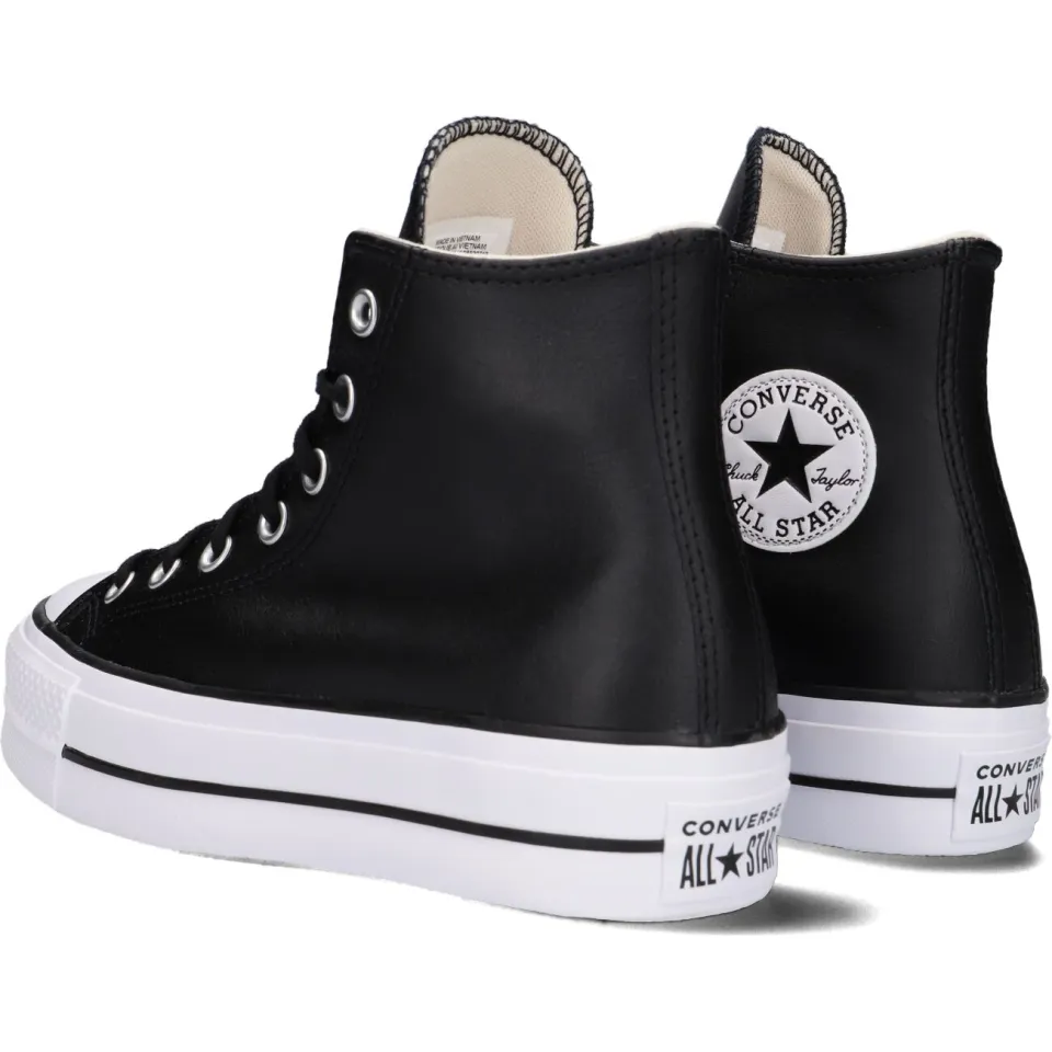 Converse Chuck Taylor All Star Lift Hi hoge sneakers zwart, foto 3