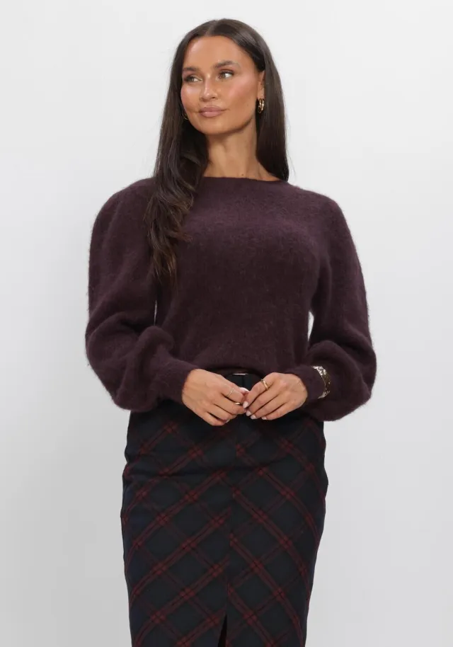 Aaiko Dames Truien & Vesten Denize Wp 389 - Bordeaux