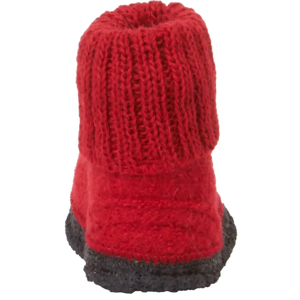 Bergstein Cozy pantoffel rood, foto 2